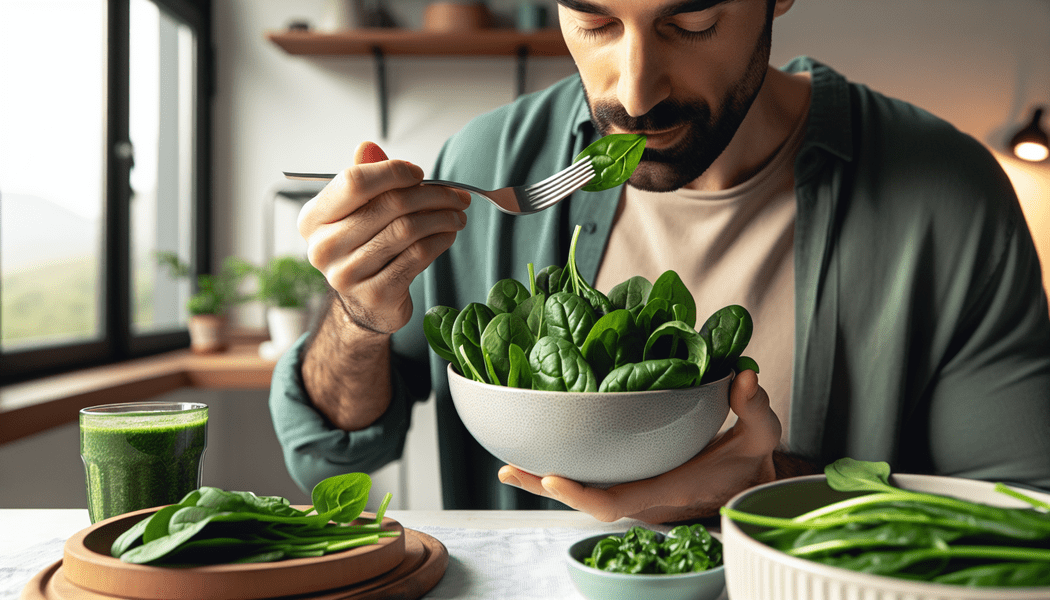 Variation in der Ernährung durch rohen Spinat - Spinat roh essen