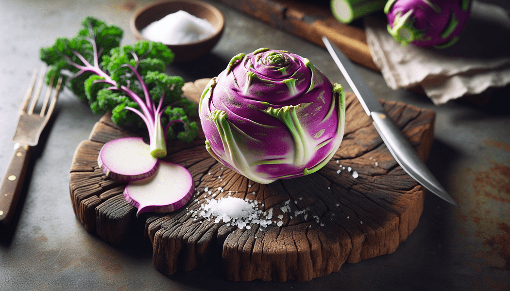 Kombination mit anderen rohen Gemüsen - Kohlrabi roh essen