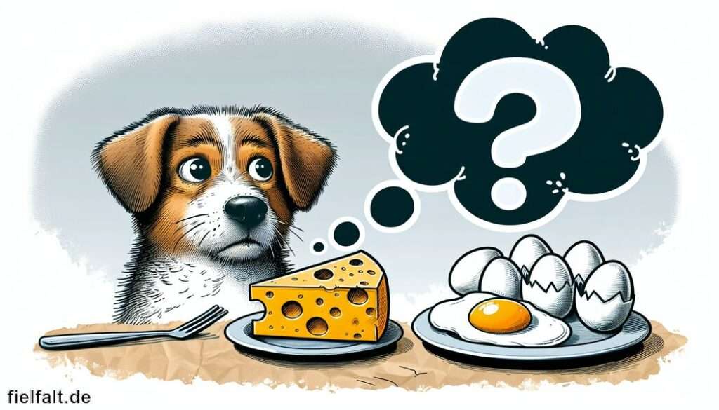 Dürfen Hunde Käse essen » Lecker aber gesund für deinen Hund? Dürfen Hunde Eier essen » Proteinquelle ja oder nein?